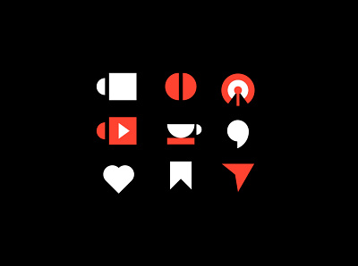 Startup Cafe - Black Icons café cofffee icon icons logo logotype