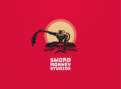 Sword Monkey Studios - Brand Design brand branding design dribbble graphic design graphic designer icon icon design illustration logo logo design monkey