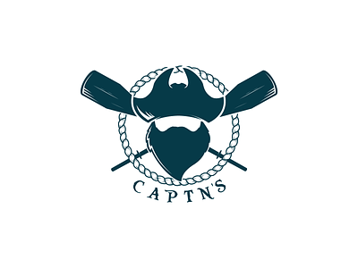 Captn's - Brand Design badge badge design blackbeard branding design graphic design graphic designer icon icon design logodesign mascot mascot design mascot logo minimal nautical pirate pirate logo smallbusiness vector