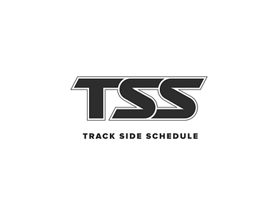 Track Side Schedule - Brand Design branding debut debut shot design dribbble dribbble best shot graphic design graphic designer icon icon design logo logodesign minimal monogram race logo racing car rebrand small business tss logo vector