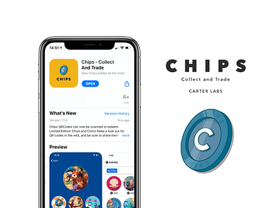 Chips Collect and Trade - Brand Design app design apple branding design dribbble graphic design graphic designer icon icon design iphone logo logo design logodesign logos minimal mock up mockup mockup design rebrand vector