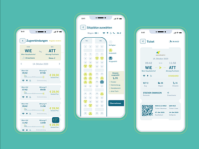 [ Daily UI - 002 ] 🚈 Westbahn Redesign concept 🚂 part 2