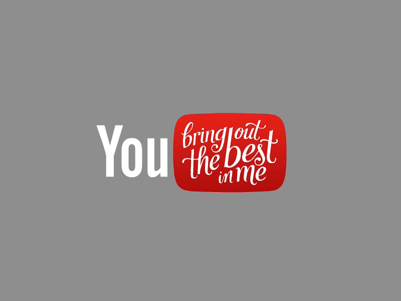 You bring out the best in me - Zoella animated gif animation gif logo youtube zoella