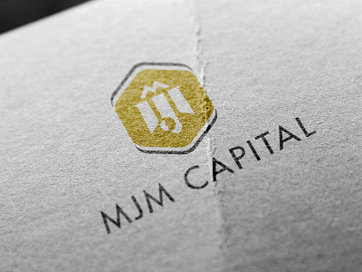 MJM Capital logo print capital icon identity logo monogram