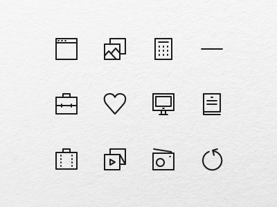 Acute icons