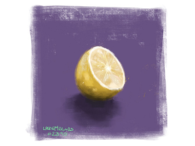 lemon speedpaint