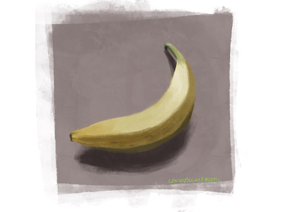 banana speedpaint banana coffee fruit procreate sketch speedpaint speedpainting stilllife