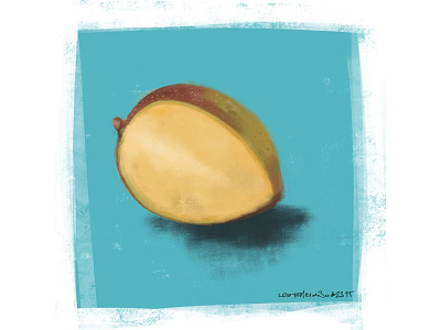 mango speedpaint coffee digitalart fruit mango procreate sketch speedpaint speedpainting