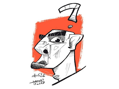 Sunday afternoon coffeesketch, n1526 characterdesign coffee coffeesketch headshot ipadpro procreate sketch