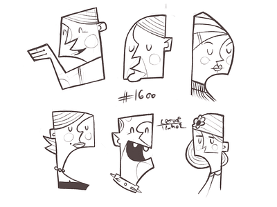 Coffeesketch n1600, random faces