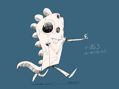 Coffee sketch No.1853 character characterdesign coffeesketch design mascot procreate