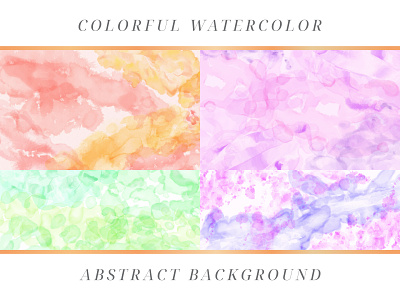 Colorful Watercolor Abstract Background abstract abstract background art background brush colorful cover fluid illustration ink liquid paint pattern spalsh stain texture wallpaper watercolor watercolor background wedding