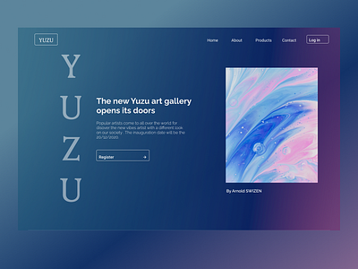YUZU design desktop ui web