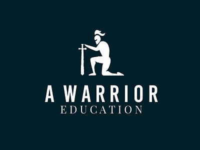 A Warrior Education logo concept