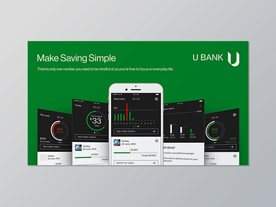 UBank Free2Spend App Launch design graphic design