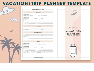Vacation, Travel, Trip Planner