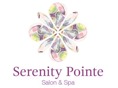 Serenity Pointe Salon & Spa Identity