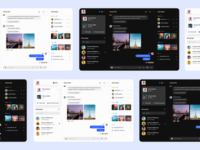 messenger web design - DuzngNT