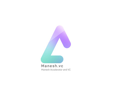 Manesh | Startup Accelerator & VC design graphic logo startup