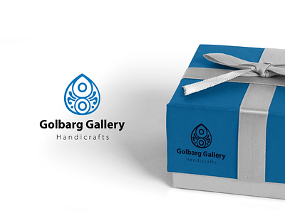 Golbarg Gallery branding gallery graphic handicraft iran logo logo design
