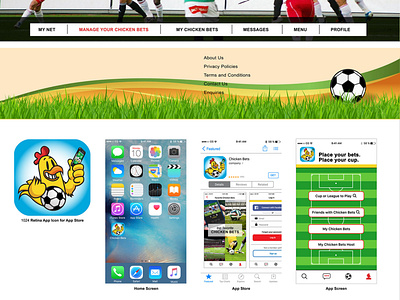 Chicken Bets App mobile app
