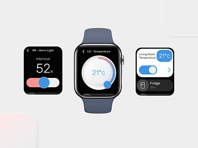 Smart Home for Apple Watch applewatch mobile smartwatch ui watchapp wearable