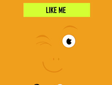 Print Poster - Like Me Emoji by Ishan Jaiswal on Dribbble