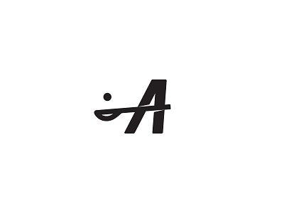 A player a letter ball lacrosse lax lettering logo simple logo sports sports branding sports logo