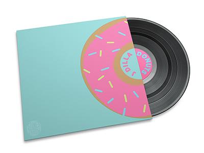 J Dilla Donuts record and sleeve 36 days of type donuts hip hop j dilla jimmies o packaging record sprinkles stones throw vinyl wax