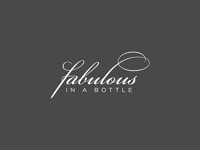 Fabulous In A Bottle fabulous fabulous in a bottle lettering ligature perfume script