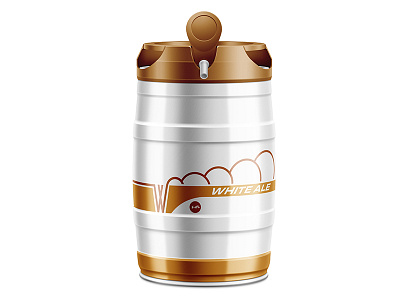 day #34 White Ale Keg