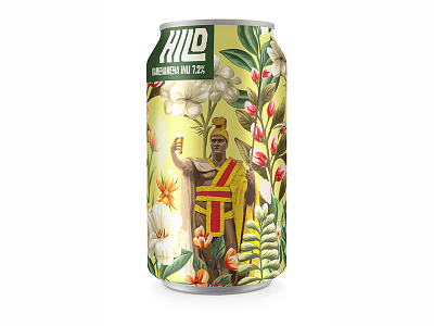 day #68 Kamehameha Inu beer can hawaii hilo king kamehameha packaging
