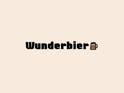 Wunderbier mark beer bier logo logotype mark wunderbier