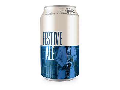 day #129 Festive Ale beer can jazz packaging rhode island