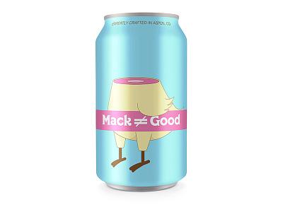 day #150 Give 'em Helles Mike beer can chicken colorado mack ≠ good packaging