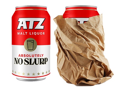 No Slurp atz brewing beer malt liquor new jersey soup soup can