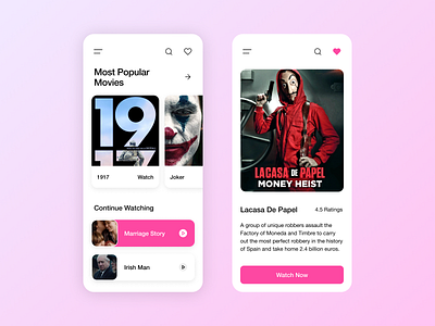 Movie Mobile App app booking booking app cards cards ui clean ui design dribbble dribbble invite dribbbleweeklywarmup ios mobile mobile app mobile app design mobile design mobile ui modern movie movie app movies