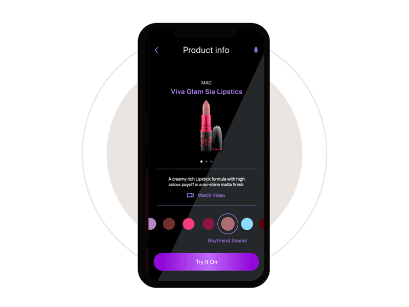 AR Beauty Retail App