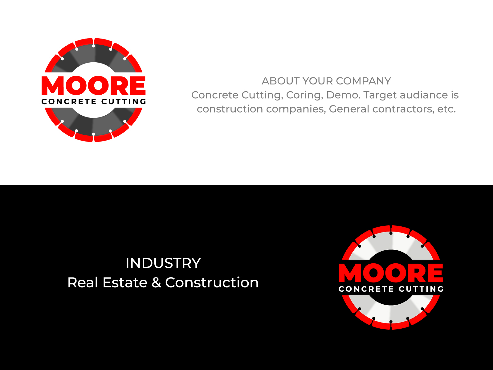 Logo Design Moore By Karan On Dribbble