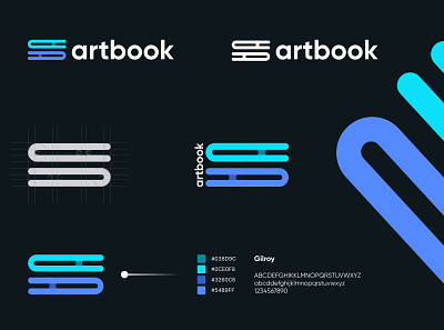 Artbook | Logo Design,, Branding, Visual identit branding design icon illustration logo logo design logos modern logo vector