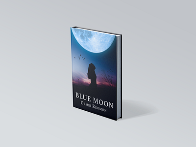 'Blue Moon' Book Cover book cover design publishing