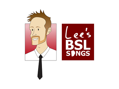 Lee's BSL Songs - Branding branding branding design icon logo typography vector