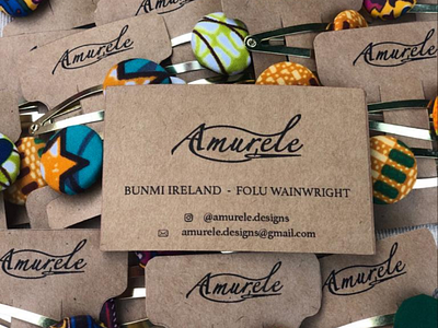 Amurele - Business Cards / Packaging branding business cards logo packaging print