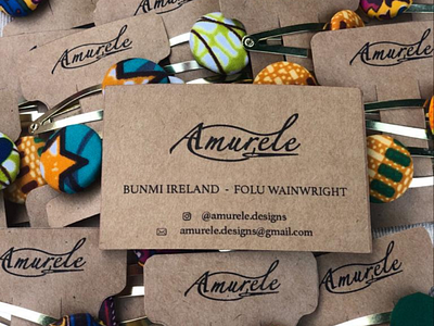 Amurele - Business Cards / Packaging