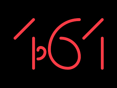 1.61 golden ratio identity lettering logo