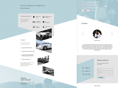 Landing page ui ux web