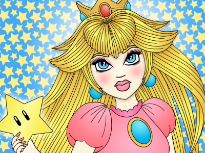 Ready Player One? mushroom kingdom nintendo peach princess peach princess toadstool star super mario video game
