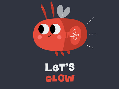 Let's Glow | Illustration for Kids