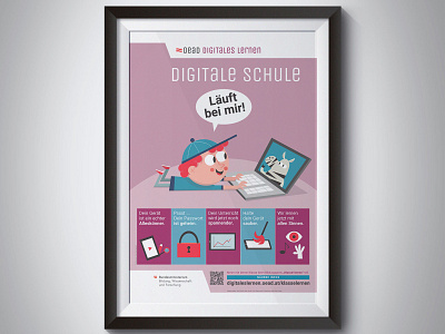 Poster Design for Digital Learning Initiative for Kids