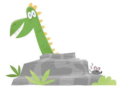 Dinosaur - Coding for Kids adobeillustrator cartoon character characterdesign children comic illustration illustrator retro vector